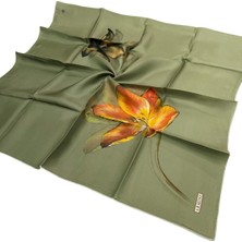 Armine Nostalji Serisi Twill Ipek Eşarp 8737D-37