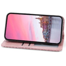 SZY Mall Samsung Galaxy S23 Fe Standı Için Flip Case El Kayışı Günlük Kullanım Eşkenar Dörtgen (Yurt Dışından)