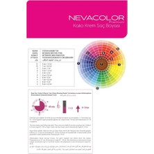 Nevacolor Tüp Saç Boyası 9. Çok Açık Kumral 50ml X2