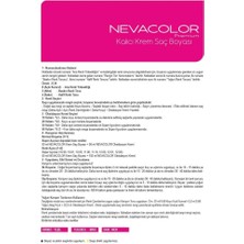 Nevacolor Tüp Saç Boyası 6.1 Küllü Koyu Kumral 50ml X2