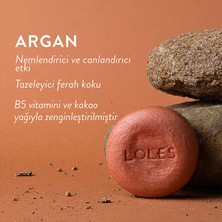 Lole's Katı Şampuan Ve Saç Kremi, Normal Ve Yağlı Saçlar Için Argan Yağı, Hasar Onarımı , %99 Doğal, 100g