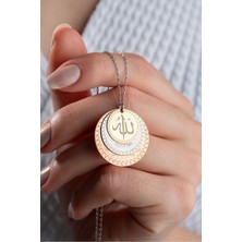 Silvano Jewelry 925 Ayar Gümüş Dualı Allah Lafzı Kolye