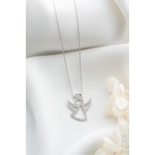 Silvano Jewelry 925 Ayar Gümüş Melek Kolye