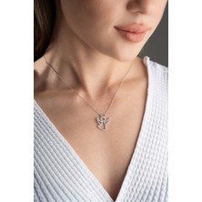 Silvano Jewelry 925 Ayar Gümüş Melek Kolye