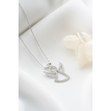 Silvano Jewelry 925 Ayar Gümüş Melek Kolye