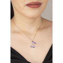 Silvano Jewelry 925 Ayar Gümüş Kelebek Kolye