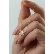 Silvano Jewelry 925 Ayar Gümüş Minimal Kartanesi Kolye