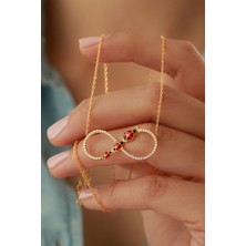 Silvano Jewelry 925 Ayar Gümüş Uğurlu Sonsuzluk Kolye