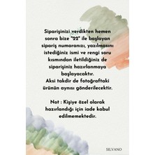 Silvano Jewelry 925 Ayar Gümüş Isimli Açılan Papatya Kolye