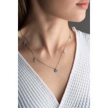 Silvano Jewelry 925 Ayar Gümüş Şans Kolye