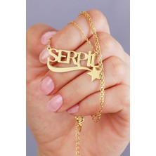 Silvano Jewelry 925 Ayar Gümüş Yıldızlı Isimli Kolye