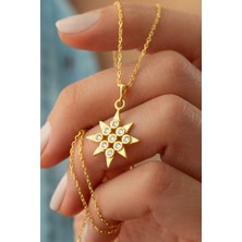 Silvano Jewelry 925 Ayar Gümüş Yıldız Kolye