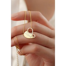Silvano Jewelry 925 Ayar Gümüş Annem Sonsuzluk Kolye
