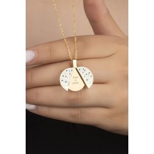 Silvano Jewelry 925 Ayar Gümüş Kişiye Özel Isimli Açılabilen Hayat Ağacı Kolye