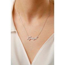 Silvano Jewelry 925 Ayar Silver Yıldızlı Gümüş Kolye