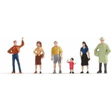 Noch 18100 1/87 Yolcu Figürleri-D