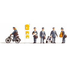 Noch 15088 1/87 Ölçek Alman Postacı Figürleri, 6 Adet