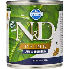 Prime Kuzu & Yaban Mersini Konserve Köpek Maması, 285 gr