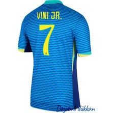 Dayı Balı Dayıbalı Brezilya Vini Jr Euro 2024 Deplasman Forması