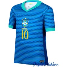 Dayı Balı Dayıbalı Brezilya Vini Jr Euro 2024 Deplasman Forması