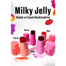 Procsın Milky Jelly Doğal Görünüm Dudak ve Yanak Renklendirici Allık Pembe (Pink) 5 gr