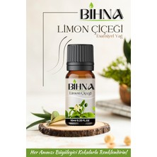 Bihna Limon Çiçeği Esansiyel Yağı 10 ml - Ferah Oda Kokusu , Büyüleyici Koku