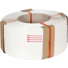 Ofis Turka 8 mm Otomatik Makina Bağlama Çemberi - Beyaz