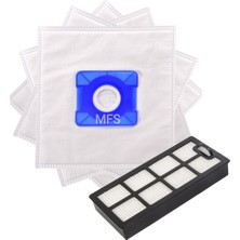 MFS Fakir Uyumlu Granada / Granada Deluxe / Hans Bez 10 Adet Toz Torbası ve Hepa Filtre