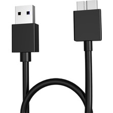 Dm AD024 USB 3.0 To Micro B Şarj ve Data Kablosu 80CM