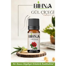 Bihna Gül Esansiyel Yağı 10 ml - Ferah Oda Kokusu , Büyüleyici Koku