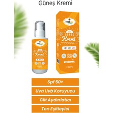 TUBALIFE Spf 50+ Güneş Kremi 150 ml  - Cilt Aydınlatıcı, Ton Eşitleyici, Uva Uvb Koruyucu