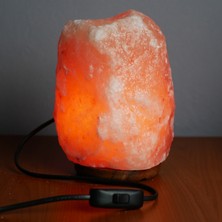 Enerji Taşım Himalaya Tuz Lambası 3-4 Kg, Doğal Kaya Tuzu Lambası Himalayan Salt Lamp