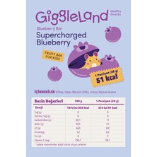 Giggle Land Yaban Mersinli Meyve Barı 20 G x 30 Adet