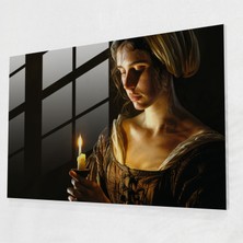 Painted Anarchy Caravaggio Tarzı Cam Baskı - Caravaggio, Ev Dekorasyonu, Cam Baskı, Modern Sanat, 45X30
