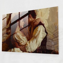 Painted Anarchy Caravaggio Stili Cam Sanatı - Caravaggio, Cam Duvar Sanatı, Modern Sanat, Caravaggio Stili, 45X30