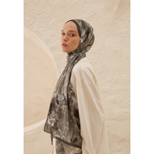 Fresh Lizzy Desen Rami Şal Füme