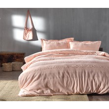 Doqu Home Tek Kişilik Nevresim Takımı Carla - Şeftali