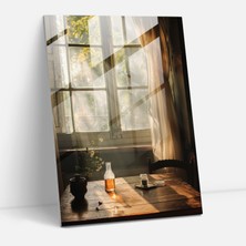 Painted Anarchy Johannes Vermeer Glass Art Wall Decoration - Johannes Vermeer, Wall Decoration, Glass Print, Home Decoration, 30X45