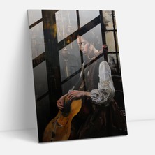Painted Anarchy Johannes Vermeer Wall Decoration - Johannes Vermeer, Glass Wall Art, Glass Print, Johannes Vermeer, 30X45