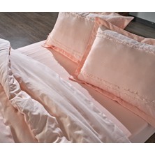 Doqu Home Çift Kişilik Nevresim Takımı Carla - Şeftali
