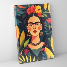 Painted Anarchy Frida Kahlo Style Canvas Print - Frida Kahlo, Canvas Print, Wall Art, Home Decoration, 30X50