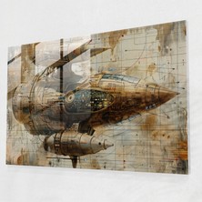 Painted Anarchy Leonardo Da Vinci Wall Decoration - Leonardo Da Vinci, Modern Art, Leonardo Da Vinci, Wall Decoration, 45X30