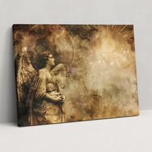 Painted Anarchy Leonardo Da Vinci Canvas Print - Leonardo Da Vinci, Wall Decoration, Canvas Wall Art, Canvas Print, 50X30