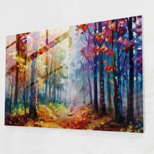 Painted Anarchy Leonid Afremov Glass Print - Peaceful Forest Glass Wall Art - Leonid Afremov, Leonid Afremov, Glass Art, Glass Print, 45X30
