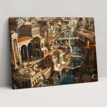 Painted Anarchy Leonardo Da Vinci Canvas Print - Leonardo Da Vinci, Leonardo Da Vinci, Canvas Wall Art, Canvas, 50X30