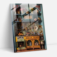 Painted Anarchy Johannes Vermeer Wall Decoration - Johannes Vermeer, Wall Decoration, Glass Print, Glass Wall Art, 30X45