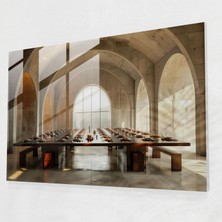 Painted Anarchy Leonardo Da Vinci Glass Art - Last Supper Reimagined - Leonardo Da Vinci, Leonardo Da Vinci, Glass Print, Glass Art, 45X30