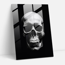 Painted Anarchy Los Muertos Wall Decoration - Los Muertos, Mystery, Glass Wall Art, Glass Print, 30X45