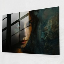 Painted Anarchy Leonardo Da Vinci Wall Decoration - Leonardo Da Vinci, Mysterious Figure, Modern Art, Leonardo Da Vinci, 45X30