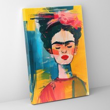 Painted Anarchy Frida Kahlo Style Wall Art - Frida Kahlo, Home Decoration, Canvas, Wall Art, 30X50